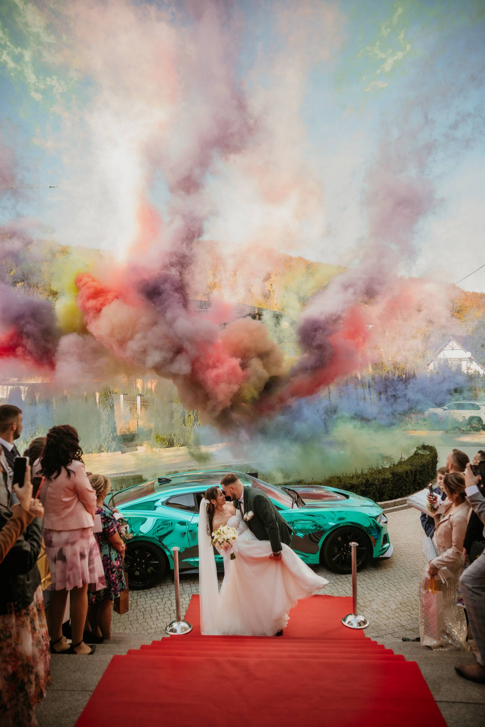 miny dymne – kolorowy dym bielsko​